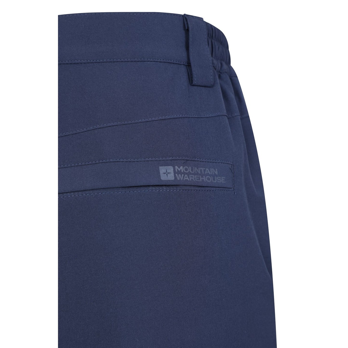 Navy - Pack Shot - Mountain Warehouse Womens-Ladies Arctic Stretch Fleece Lined Hiking Trousers