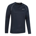 Navy - Side - Mountain Warehouse Mens Endurance Long-Sleeved T-Shirt