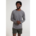 Dark Grey - Front - Mountain Warehouse Mens Endurance Long-Sleeved T-Shirt