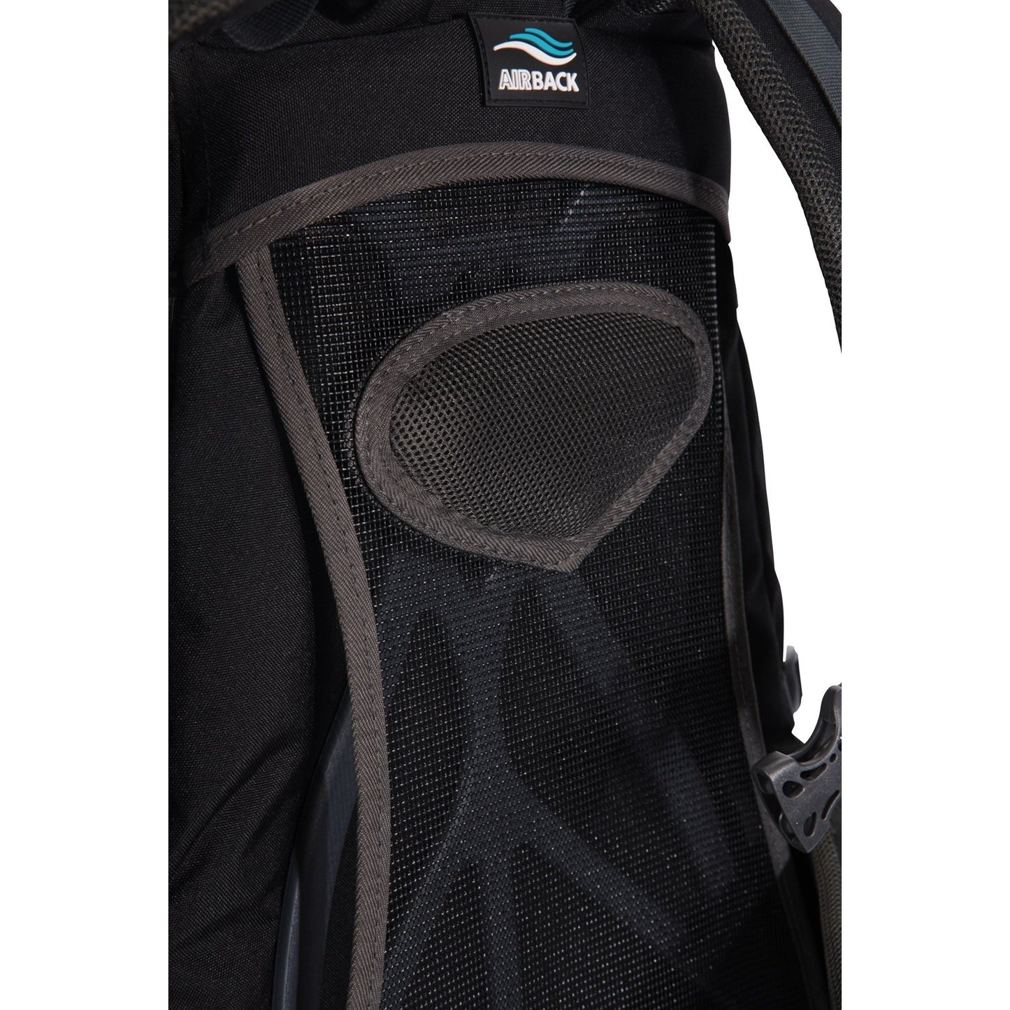 Black - Close up - Mountain Warehouse Ventura 40L Backpack