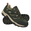 Khaki - Pack Shot - Mountain Warehouse Mens Voyage Suede Waterproof Walking Shoes