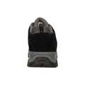 Jet Black - Back - Mountain Warehouse Mens Voyage Suede Waterproof Walking Shoes