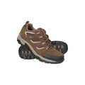Brown - Close up - Mountain Warehouse Mens Voyage Suede Waterproof Walking Shoes