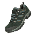 Black - Front - Mountain Warehouse Mens Voyage Suede Waterproof Walking Shoes