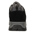 Jet Black - Close up - Mountain Warehouse Mens Voyage Suede Waterproof Walking Shoes