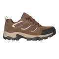 Brown - Side - Mountain Warehouse Mens Voyage Suede Waterproof Walking Shoes