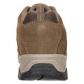 Brown - Back - Mountain Warehouse Mens Voyage Suede Waterproof Walking Shoes