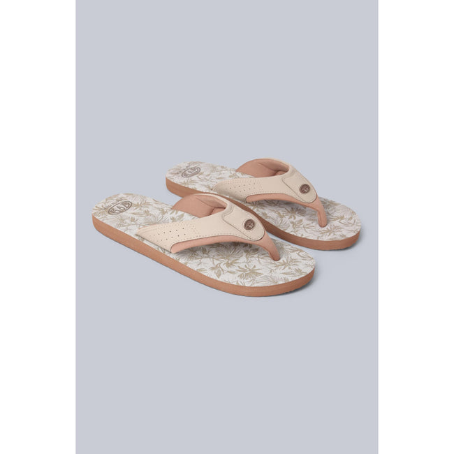 Tan - Front - Animal Mens Jekyl Recycled Flip Flops