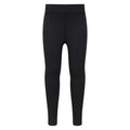 Black - Front - Mountain Warehouse Girls Flick Flack Soft Touch Leggings