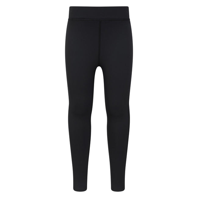 Black - Front - Mountain Warehouse Girls Flick Flack Soft Touch Leggings