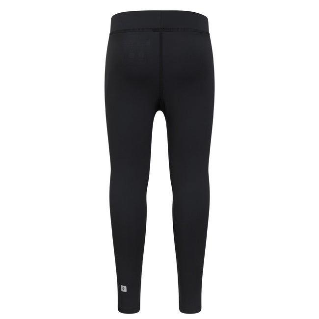 Black - Back - Mountain Warehouse Girls Flick Flack Soft Touch Leggings