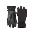 Black - Lifestyle - Mountain Warehouse Womens-Ladies Hurricane Extreme Windproof Gloves