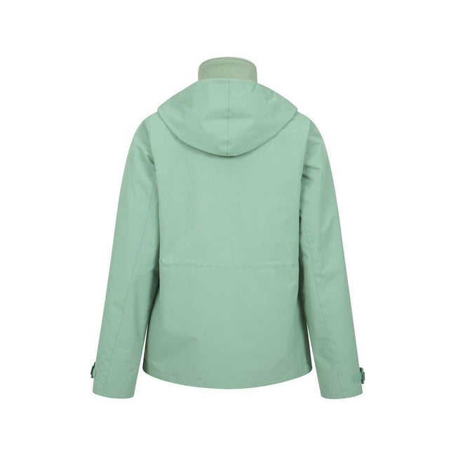 Light Khaki - Back - Mountain Warehouse Womens-Ladies Fell 3 in 1 Water Resistant Jacket