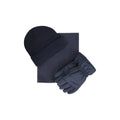 Navy - Front - Mountain Warehouse Womens-Ladies Snow Accessories Set