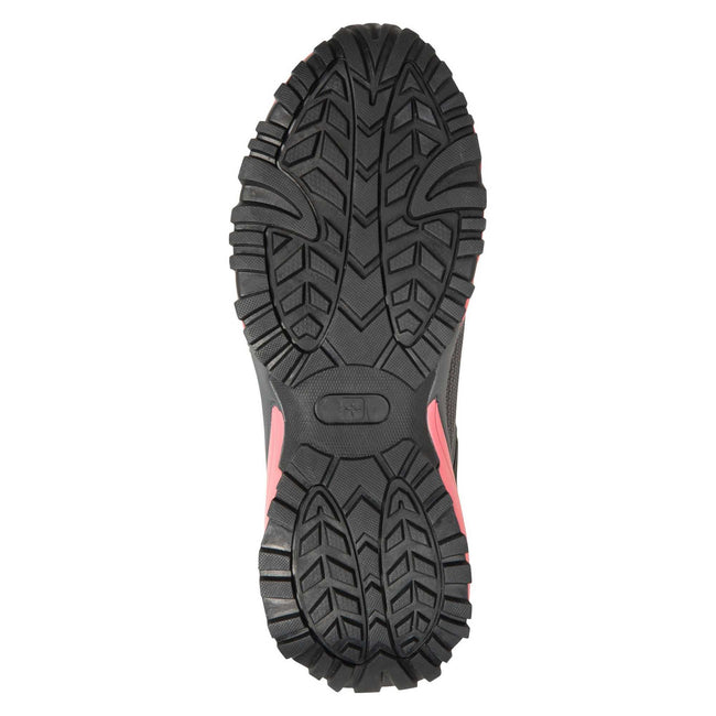 Grey - Pack Shot - Mountain Warehouse Womens-Ladies Collie Waterproof Running Trainers