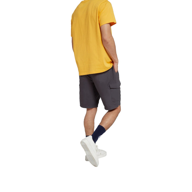 Black - Back - Animal Mens Haze Organic Cargo Shorts