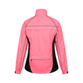 Bright Pink - Back - Mountain Warehouse Womens-Ladies Adrenaline II Iso-Viz Waterproof Jacket
