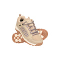 Taupe - Front - Mountain Warehouse Womens-Ladies Path Waterproof Outdoor Walking Shoes