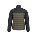 Khaki - Back - Mountain Warehouse Mens Vista Padded Jacket