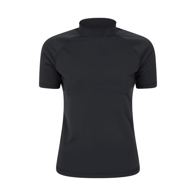 Black-Pink - Pack Shot - Mountain Warehouse Womens-Ladies UV Protection Rash Guard (Pack of 2)