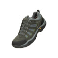 Grey - Front - Mountain Warehouse Mens Field Extreme Suede Waterproof Walking Shoes