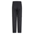 Black - Back - Mountain Warehouse Womens-Ladies Quest Zip-Off Hiking Trousers