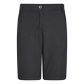 Black - Pack Shot - Mountain Warehouse Womens-Ladies Quest Zip-Off Hiking Trousers