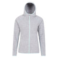 Grey - Front - Mountain Warehouse Womens-Ladies Lleyn II Melange Full Zip Hoodie