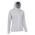 Grey - Lifestyle - Mountain Warehouse Womens-Ladies Lleyn II Melange Full Zip Hoodie