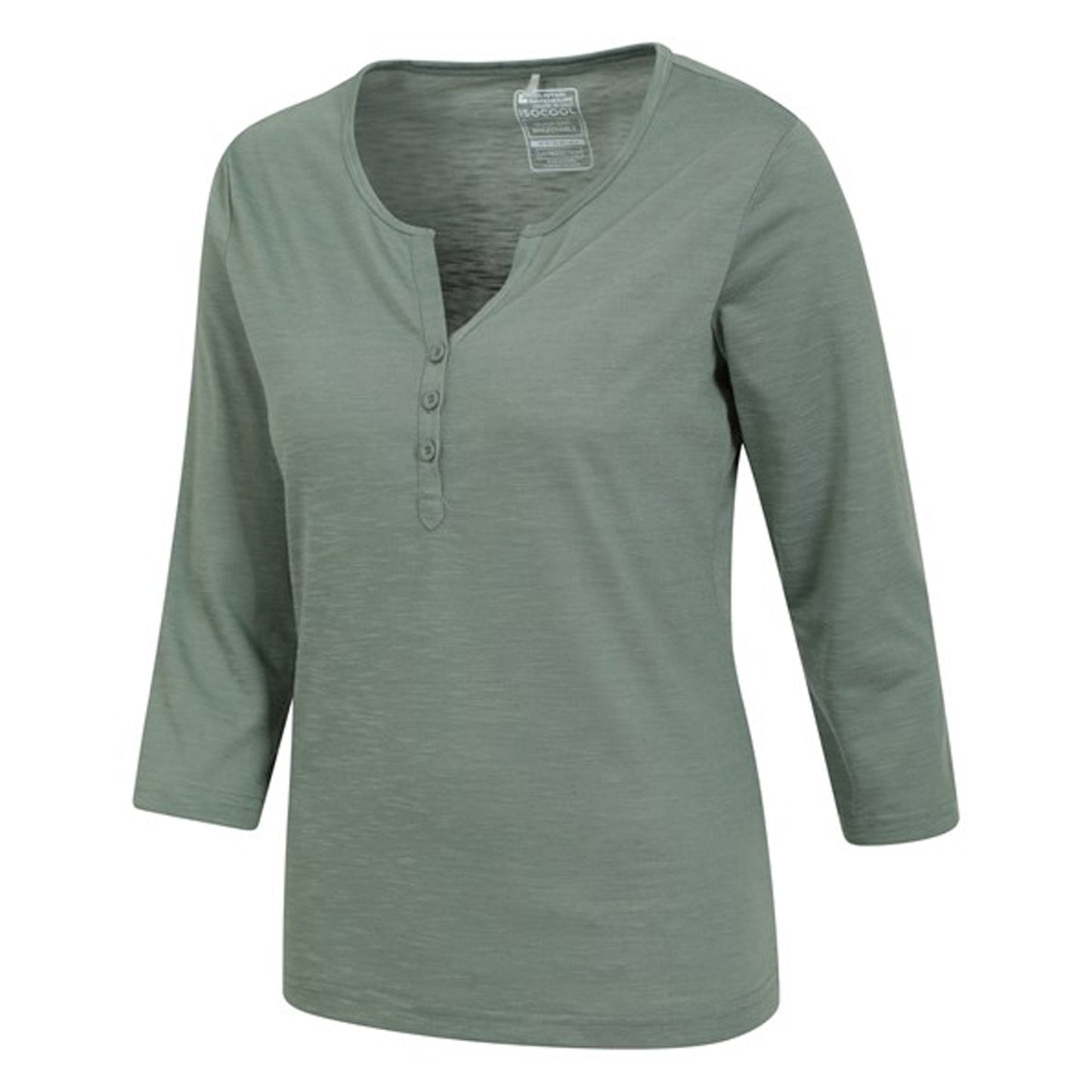 Light Khaki - Lifestyle - Mountain Warehouse Womens-Ladies Paphos Quick Dry UV Protection Top
