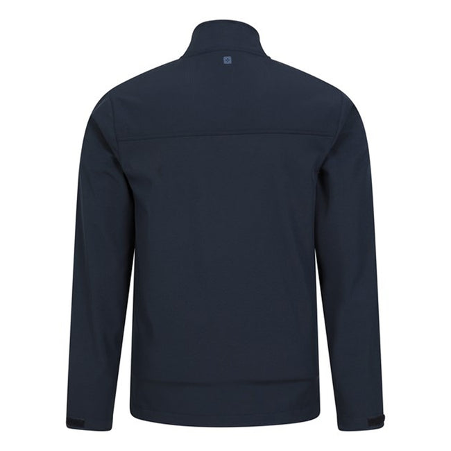 Dark Blue - Back - Mountain Warehouse Mens Grasmere Soft Shell Jacket