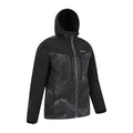 Black - Side - Mountain Warehouse Mens Illuminate II Soft Shell Jacket