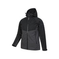 Black - Side - Mountain Warehouse Mens Verge Extreme Waterproof Jacket