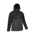 Black - Lifestyle - Mountain Warehouse Mens Verge Extreme Waterproof Jacket
