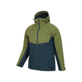 Green - Side - Mountain Warehouse Mens Verge Extreme Waterproof Jacket
