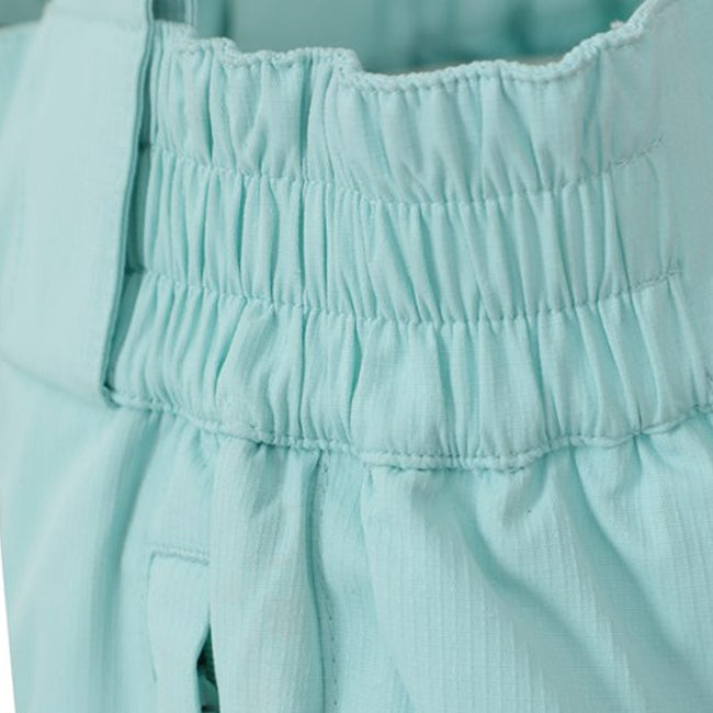 Light Teal - Close up - Mountain Warehouse Childrens-Kids Honey Ski Trousers