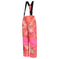 Bright Orange - Side - Mountain Warehouse Childrens-Kids Honey Ski Trousers