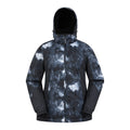 Monochrome - Front - Mountain Warehouse Womens-Ladies Dawn II Printed Ski Jacket