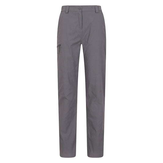 Charcoal - Front - Mountain Warehouse Womens-Ladies Stretch Hiking Trousers