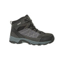 Black - Back - Mountain Warehouse Womens-Ladies Rapid Waterproof Suede Walking Boots