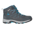 Grey - Back - Mountain Warehouse Womens-Ladies Rapid Waterproof Suede Walking Boots