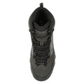Black - Pack Shot - Mountain Warehouse Womens-Ladies Rapid Waterproof Suede Walking Boots