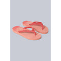 Coral - Front - Animal Womens-Ladies Swish Recycled Flip Flops