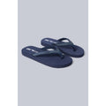 Navy - Front - Animal Womens-Ladies Swish Recycled Flip Flops