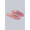 Grape-Lilac - Front - Animal Womens-Ladies Swish Recycled Flip Flops