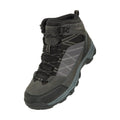 Black - Front - Mountain Warehouse Womens-Ladies Rapid Waterproof Suede Walking Boots
