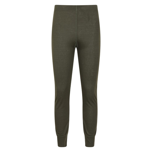 Khaki - Front - Mountain Warehouse Mens Talus Base Layer Bottoms