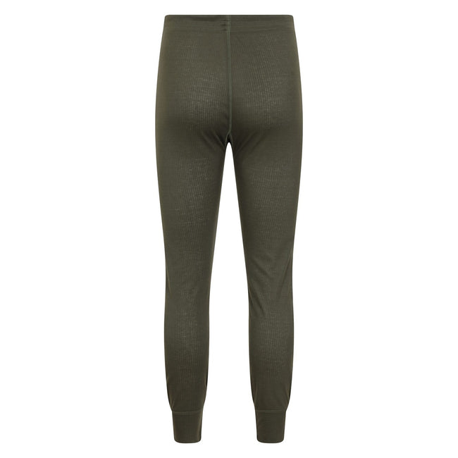 Khaki - Back - Mountain Warehouse Mens Talus Base Layer Bottoms