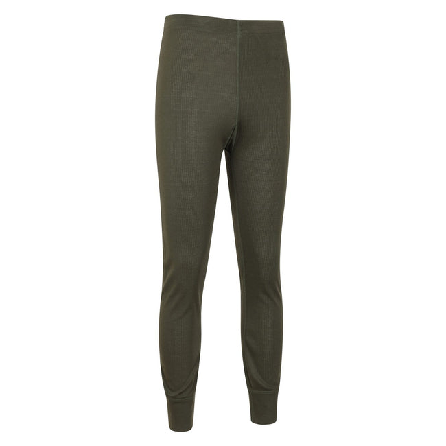 Khaki - Side - Mountain Warehouse Mens Talus Base Layer Bottoms