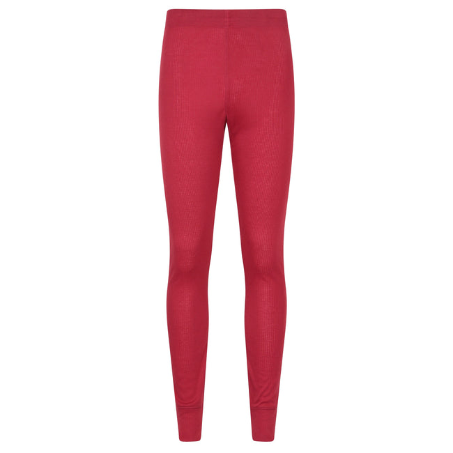 Red - Front - Mountain Warehouse Mens Talus Base Layer Bottoms